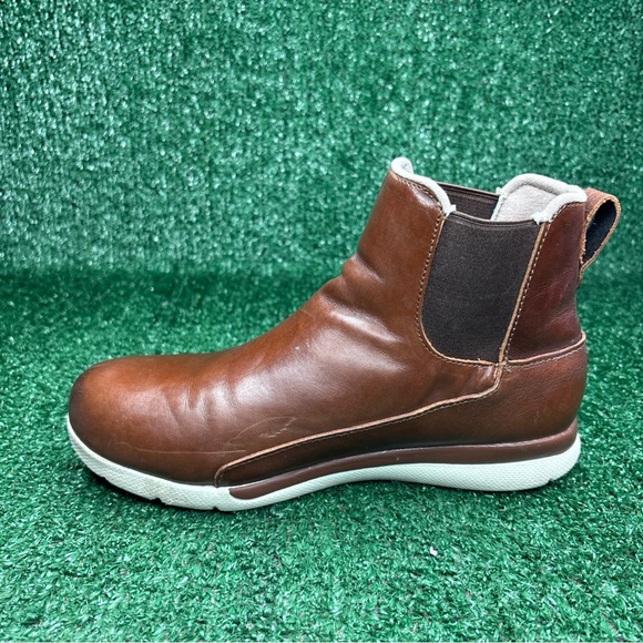 Kuru Roam Women's Size 7 Brown Leather Comfort Orthopedic Chelsea Boots Shoes - Picture 7 of 12